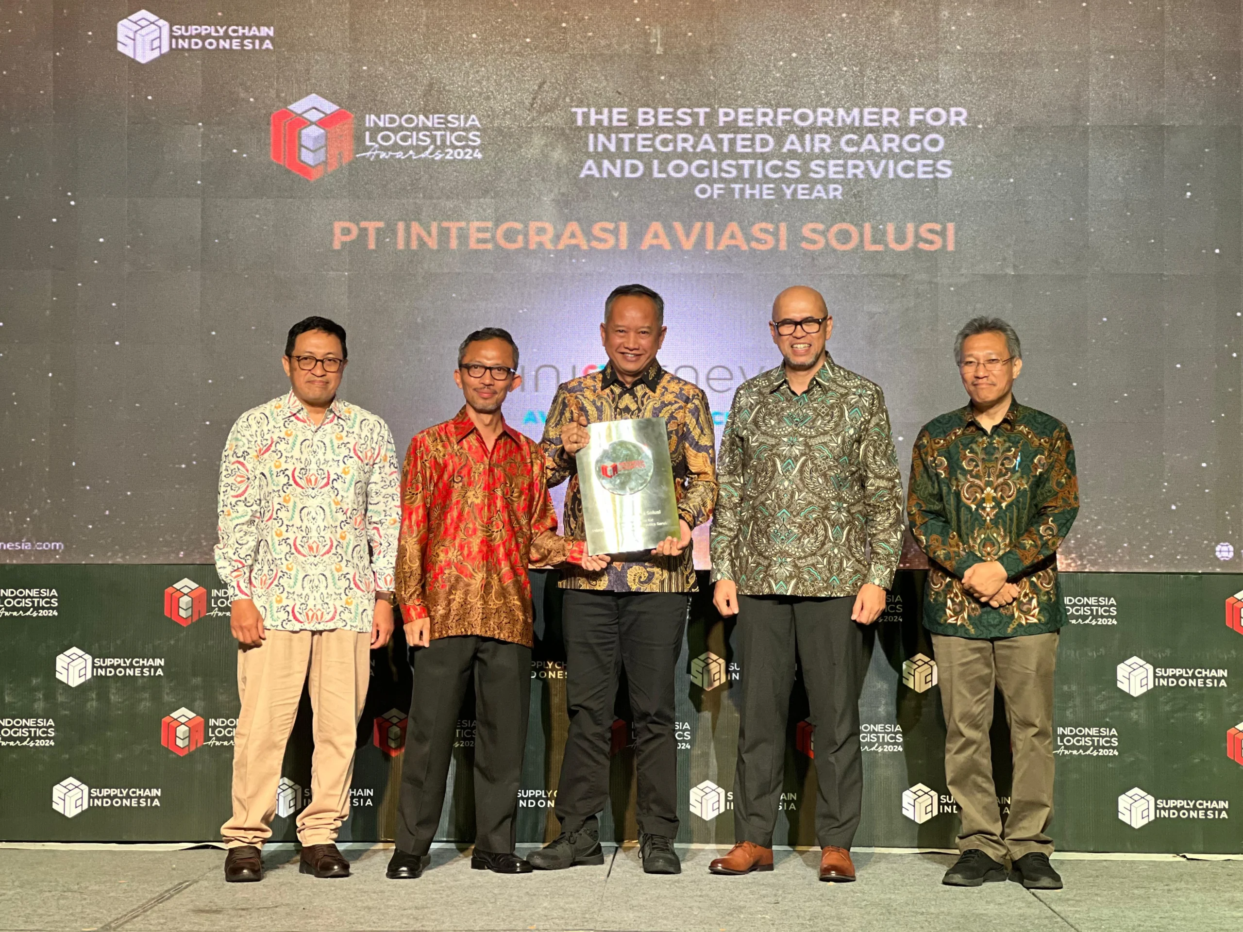 InJourney Aviation Services Raih Penghargaan “The Best Performer for Integrated Air Cargo and Logistics Services of the Year” Indonesia Logistics Award (ILA) Th 2024